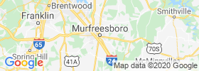 Murfreesboro map